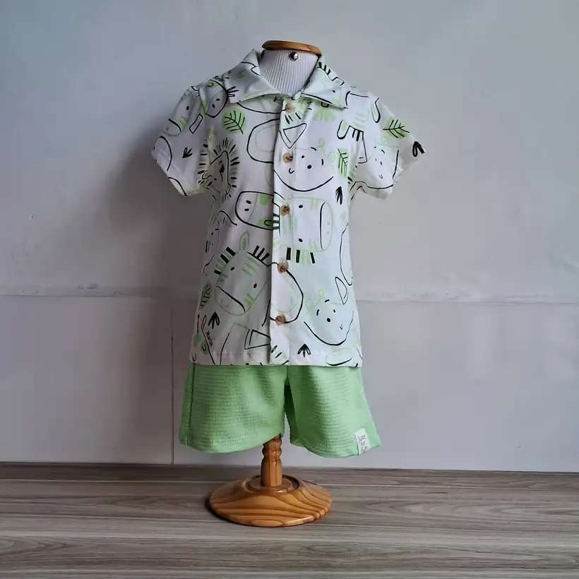 Conjunto Animal Verde